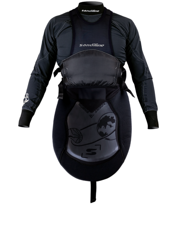 7-mars_long_k1_fobos_front_black Sandiline Combo Mars -Fobos Ready Spraydeck Long/Short Sleeve C1/K1