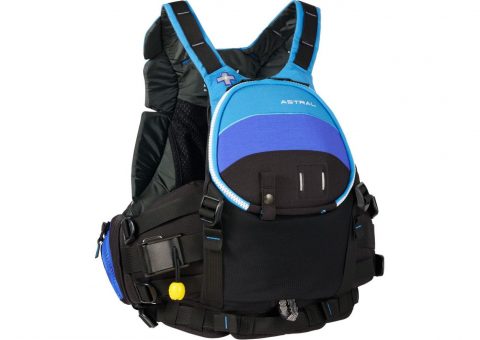 Astral Geen Jacket Midnight Black, Fire Orange, Aqua Fade