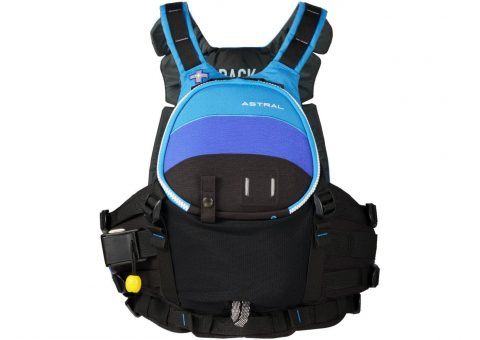 Astral Geen Jacket Midnight Black, Fire Orange, Aqua Fade