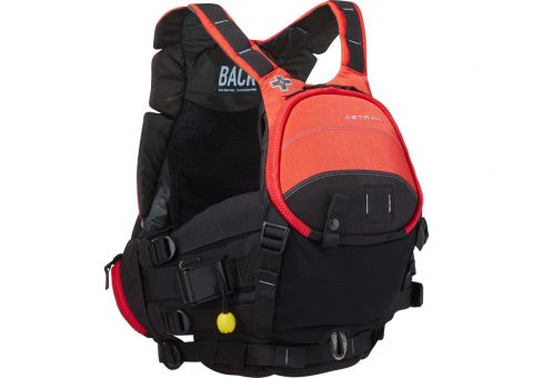 Astral Geen Jacket Midnight Black, Fire Orange, Aqua Fade